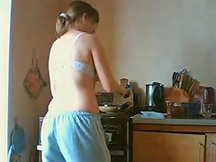 Wife Sucks My Dick Off In The Kitchen Porn Videos